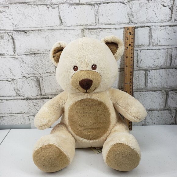 Build A Bear Beige Bear Stuffed Animal Plush BAB - Picture 7 of 9